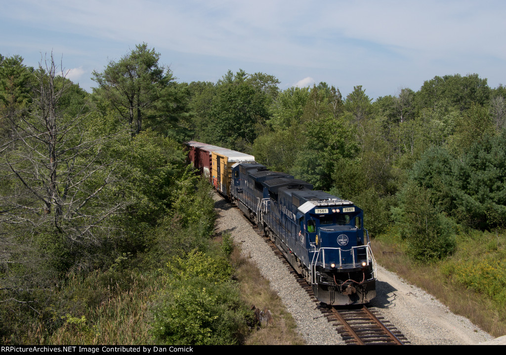 WAPO 7561 at Rt. 9 in North Yarmouth